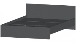 Кровать двуспальная Элегант, Графит