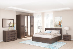 Комод 6 ящиков КЭТ-4, венге