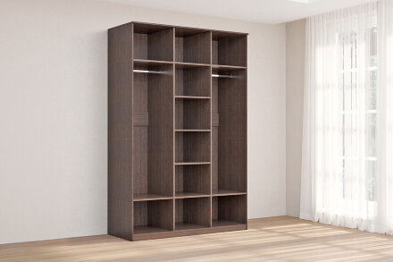 Шкаф 3 двери КЭТ-4, венге 