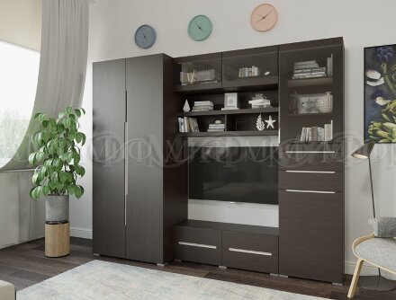 Тумба ТВ длинная ТБ-002 Эколь 