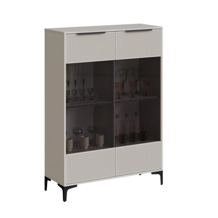 Шкаф со стеклом Кимберли, Кашемир 