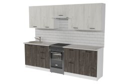 Кухонный гарнитур Сиена мега, 250 см